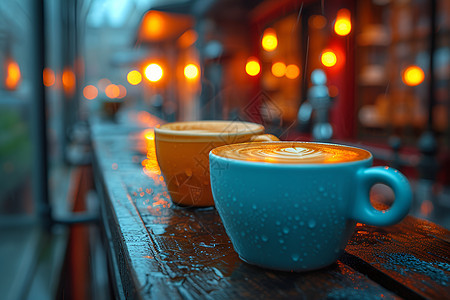 咖啡店的咖啡图片