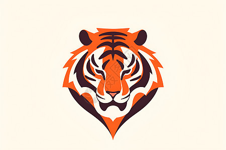 虎头标志背景图片