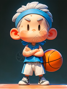 篮球神奇老人图片