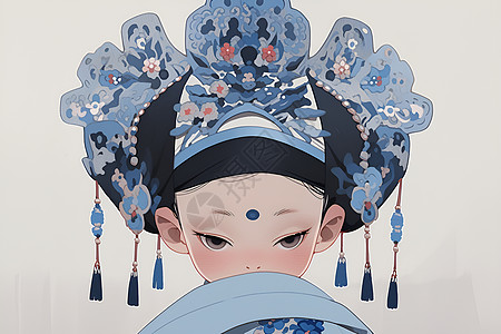 清朝时期宫廷少女图片