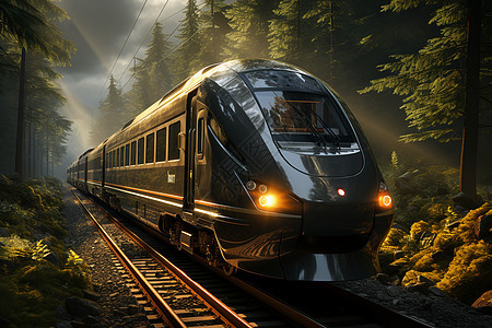 新能源火车图片