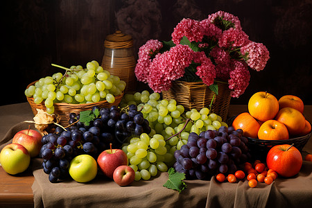 丰收季节的果蔬图片