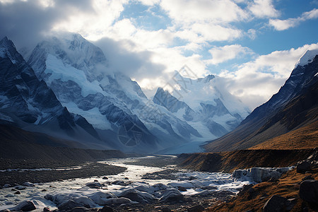 雪山美景图片