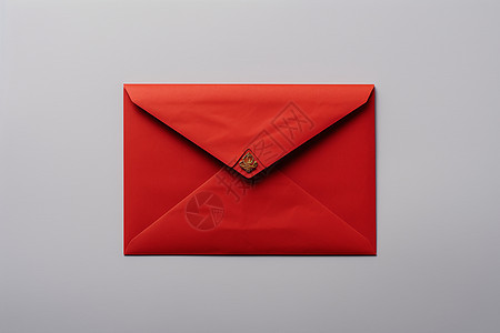 喜庆红色纯红的信封背景