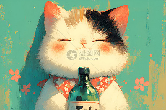 白色小猫图片