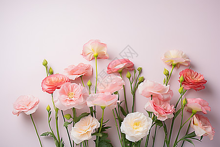 粉色花瓣的装饰图片