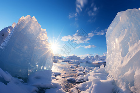 雪域冰川图片