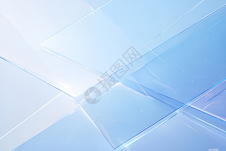 几何玻璃主题壁纸图片