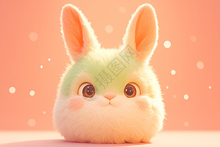 可爱的表情包兔子图片