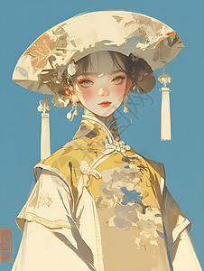 汉服少女图片