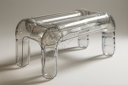 透明塑料的椅子图片