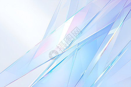 几何玻璃元素背景图片