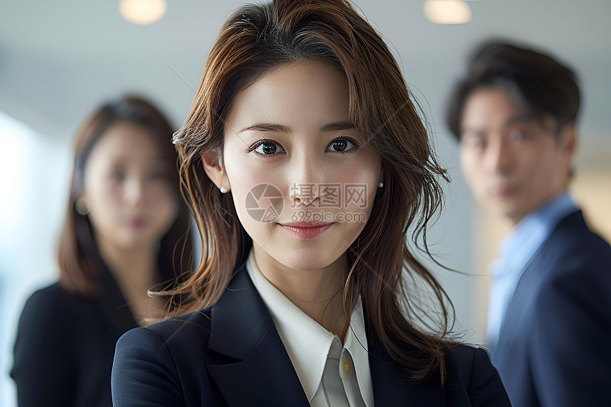 办公室里的职场女性高清图片下载-正版图片601051064-摄图网