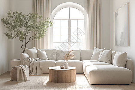 室内温馨的沙发装饰图片