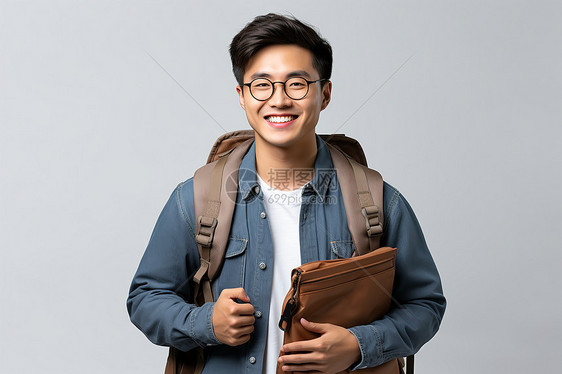 留学生男子图片