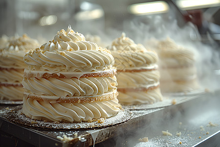 美味的层层蛋糕图片