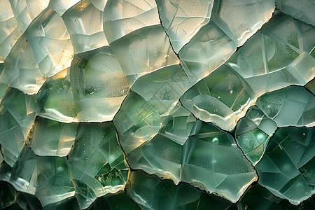 立体玻璃雕塑背景图片