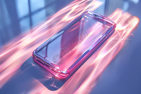粉红色的手机壳设计图片