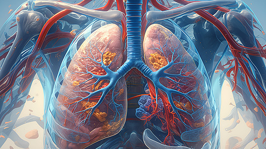 肺部结构和功能图片