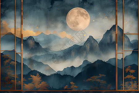 月夜幻境图片