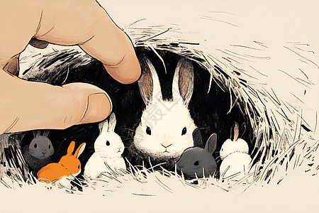 兔子奇幻之旅图片