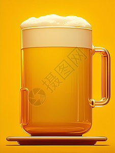 黄金啤酒诱惑图片