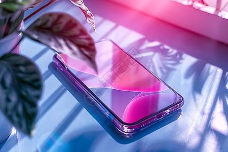 梦幻透明粉色手机壳图片