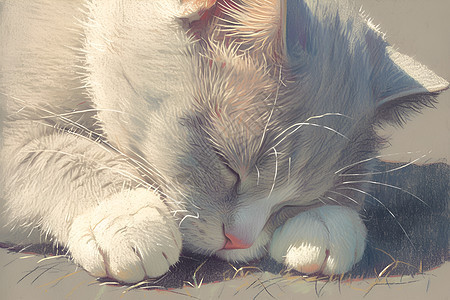 休息中的英短猫图片