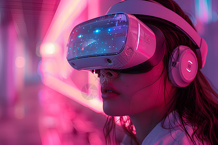 虚拟现实中的未来世界图片