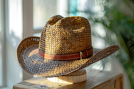 室内时尚的帽子背景图片