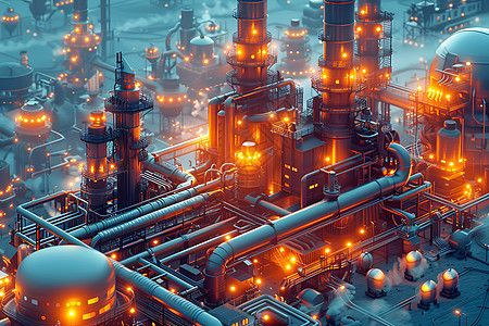 虚拟的工业工厂图片