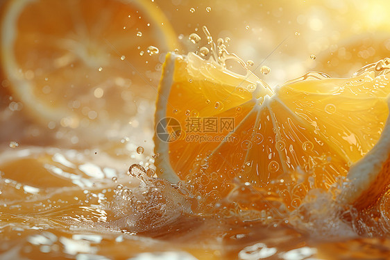 多汁的美味橘子图片