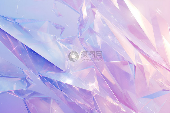 梦幻紫蓝玻璃纹理图片