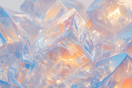 钻石冰堆图片