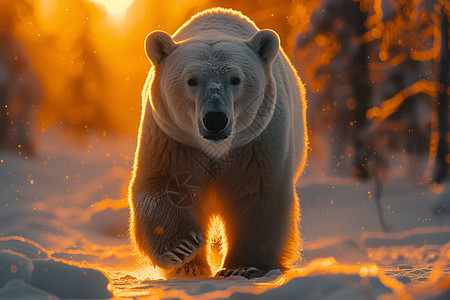极地的熊图片