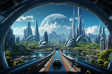 未来都市之奇幻高速图片