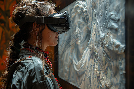 VR虚拟艺术创作图片