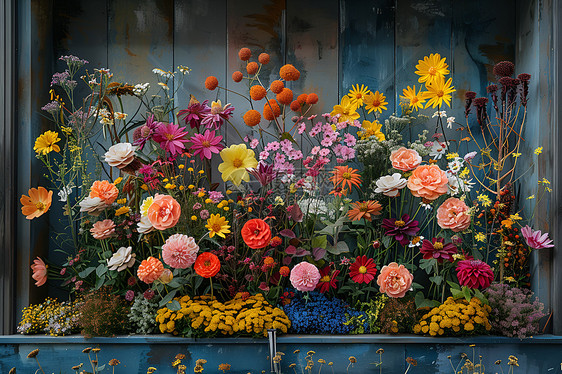 花卉艺术的简约之美图片