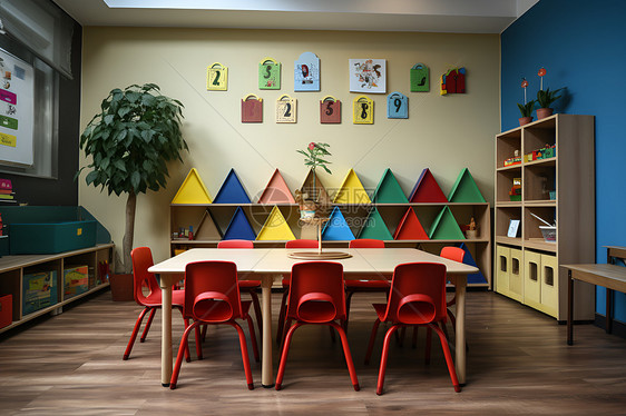 幼儿园教室图片