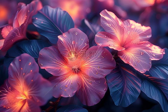 梦幻璀璨的植物花朵图片