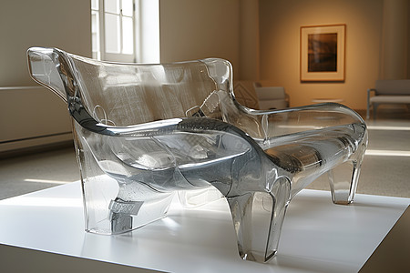 透明塑料椅子图片