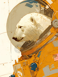 宇航员动物图片