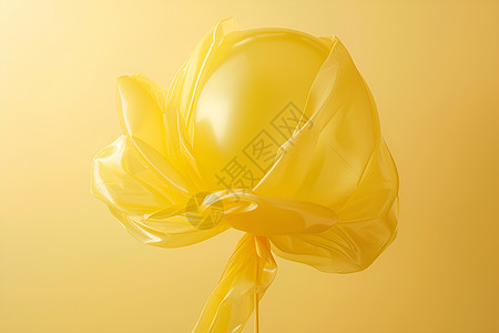 金黄色气球图片