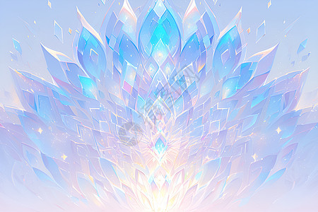 漂亮的水晶立方体图片