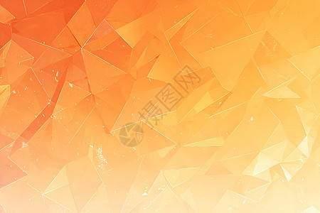 橙色几何玻璃纹理手机壁纸图片