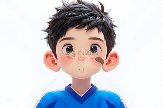亚洲足球少年图片