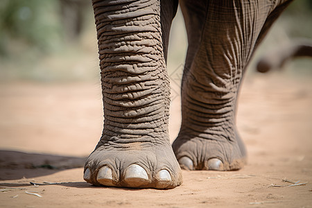大象脚趾图片