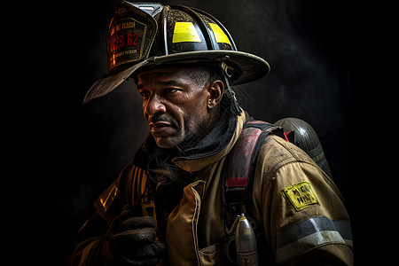 消防员头像背景图片