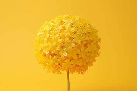 花团锦簇的小树气球图片