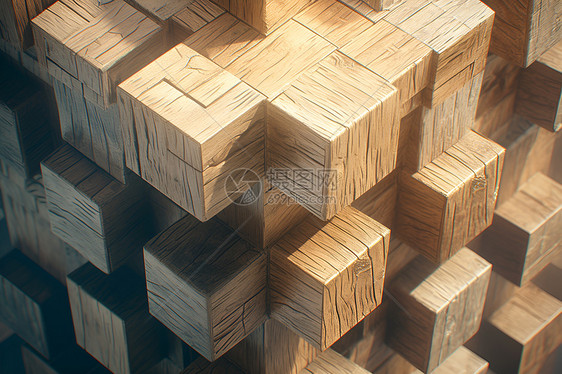 木制方块图片